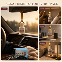Diffuseur de parfum liquide en bouteille de verre suspendue avec logo personnalisé pour voiture, maison, bureau, hôtel, OEM, ODM, 100g, vente en gros