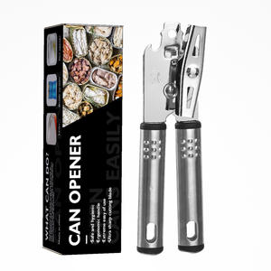 Ouvre-boîte en acier inoxydable avec poignée antidérapante, multifonctionnel, portable, pour usage domestique - Product Image 3