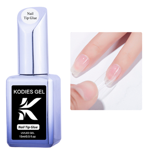 กาวติดเล็บเจล <span class=keywords><strong>kodies</strong></span> กาวยูวีที่แข็งแรงสำหรับการกดบนเล็บแปรงบนเล็บติดทนนานอุปกรณ์กาวอะคริลิคฉลากส่วนตัว - Product Image 1