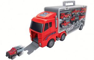 Ensemble de transport pour tout-petits avec 1 grand camion et 6 mini voitures jouets, cadeau idéal pour les enfants - Product Image 4
