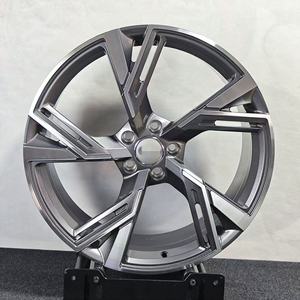 Venta caliente 18-22 pulgadas personalizado <span class=keywords><strong>Audi</strong></span> <span class=keywords><strong>RS</strong></span> Q8 2015-2024 modelo ruedas forjadas negro brillante 5X112 35mm ET nuevas ruedas coches de pasajeros - Product Image 5