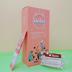 Perlas de Tapioca instantáneas, <span class=keywords><strong>Boba</strong></span>, para bebidas, té de burbujas, sabor Original con bolas <span class=keywords><strong>Boba</strong></span> reales, novedad - Product Image 5