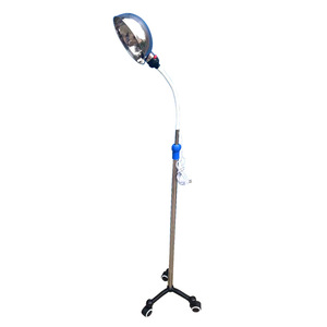 Lampe à col de cygne Donghan en acier inoxydable, réglable en hauteur, pour examen chirurgical, avec réflecteur au sol – Fabricant - Product Image 2