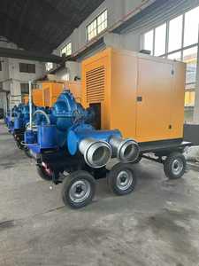 8 אינץ '12/22 כוח סוס סוס משאבת השקיה חקלאית אוויר מקורר מנוע דיזל משאבות צנטריפוגלי מים נקיים הודי - Product Image 2