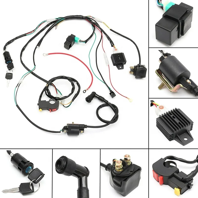Factory manufacturing custom wiring harness auto electrical cables wire harness assembly