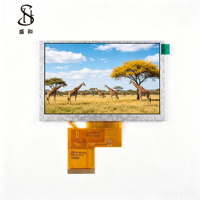 ShengHe TFT IPS LCD Modul 5,0 Zoll 800X480 RGB 50PIN Hohe Helligkeit 650nits COG Industrielles Breittemperatur-LCM LCD-Panel