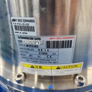 Edwards STP-A2203PV Stainless Steel Turbomolecular <b>Pump</b> 8 Inch Ultra High Pressure Flange Connection Used As Is - Product Image 6