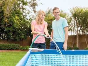 Ensemble de <span class=keywords><strong>piscine</strong></span> rectangulaire <span class=keywords><strong>INTEX</strong></span> 28274, 4,5 m x 2,2 m x 0,84 m, bleu, piscines hors sol en métal, <span class=keywords><strong>piscine</strong></span> de jardin extérieure - Product Image 3