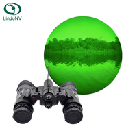 Lunettes de vision nocturne à double tube High FOM Gen 2 LinduNV LDNVG31 P43 P45 Phosphore blanc Lunettes tactiques