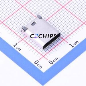 KH-TYPE-C-JB1.0-24P USB Connector SMD Connector ( Connector Type: Type-C )( Gender: Female )( Mounting Type: Clamp Plate ) - Product Image 1