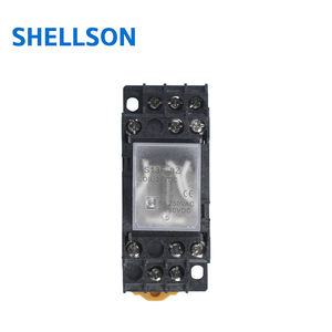 24VDC абсолютно новый прозрачный корпус миниатюрный тепловой протектор перегрузки Мини реле 220VAC переключатель реле мощности - Product Image 6