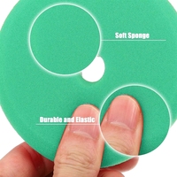 Tampon de polissage biseauté double pour le detailing automobile, l'élimination des rayures et la correction de la peinture automobile