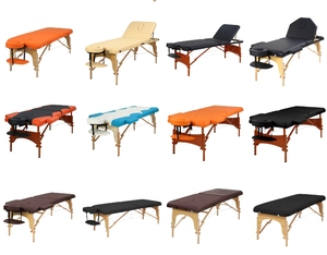 Cambodia Fabriek Lichtgewicht Draagbare Verstelbare Houten Opvouwbare Spa Massage Bed Comfortabele Salon Hotel Gezichtshouder - Product Image 4