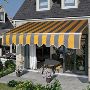 Toldo Retráctil Eléctrico Moderno Modelo <span class=keywords><strong>Toscana</strong></span> 02 de Aleación de Aluminio con Control Remoto, Impermeable, para Exteriores, Patio, Balcón, Restaurante - Product Image 6