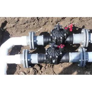 Válvula de riego por goteo Zanchen 3 en 1 con cuerpo de plástico y revestimiento de goma, autolimpiable, para mejora de tierras salinas y alcalinas - Product Image 1