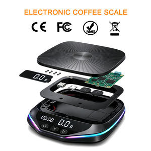 Balance de cuisine électronique personnalisable OEM, haute précision pour la pesée des aliments, des fruits et des ingrédients, usage domestique - Product Image 3