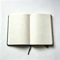 Carnet de notes A5 en cuir PU noir, reliure parfaite, couverture rigide, pages lignées standard 80 GSM, coins arrondis, logo personnalisé en feuille d'or