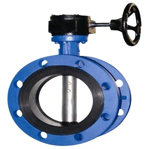 Butterfly Valve Ductile Iron Flanged 4 Inch Manual Water Oil Media Room Temperature Atmospheric Pressure - Product Image 5