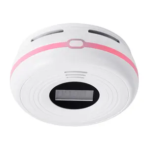 Battery powered Combined smoke and carbon monoxide alarm Standalone Smoke & CO 2 in 1 detector with 10 year battery