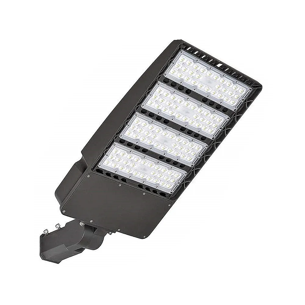 NOM ETL Parking Extérieur Boîte à Chaussures LED Rue 100w 150w 200w 250w 300w 360 w Lampadaire LED à degrés