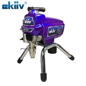 เครื่องพ่นสีแบบไร้อากาศ EKIIV <span class=keywords><strong>M795</strong></span> 3300PSI รองรับปืนคู่ หัวฉีดขนาด 0.017 และ 0.019 สำหรับงานเคลือบอุตสาหกรรม - Product Image 2