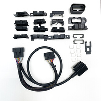 Juego de cables divisores de arnés en T OBD2, enchufes reemplazables de repuesto, Kit de arnés Universal OBD II para todos los coches y vehículos