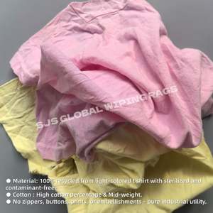 Paños de Limpieza de Algodón Suave para Uso Industrial, Trapos de Algodón, Paños de Limpieza de Algodón Tipo Camiseta - Product Image 4