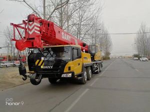 รถบรรทุกติดเครน Sany ใช้ 25Ton เพื่อถอดรถยก 42M พร้อมชิ้นส่วนเครื่องยนต์ - Product Image 6