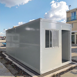 Mur-rideau en verre ignifuge, maison modulaire pliable, verre de sécurité certifié CE, design moderne pour les espaces publics et les lieux fréquentés - Product Image 1