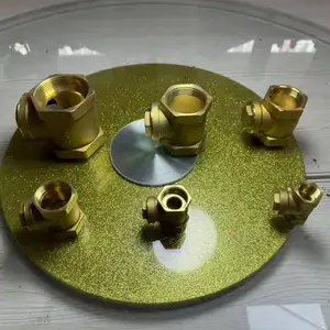 1/4 Brass Dọc Hozone Wafer Nam Chủ Đề Soring Nam Chủ Đề Kiểm Tra Van Brass Bronze