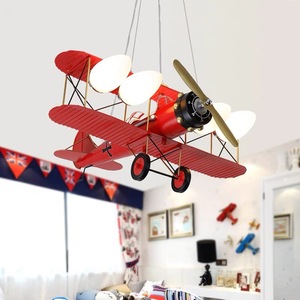 Lampadario a Sospensione per Bambini con Motivo di Aeroplani, Adorabile Luce da Soffitto per <span class=keywords><strong>Cameretta</strong></span> - Product Image 4