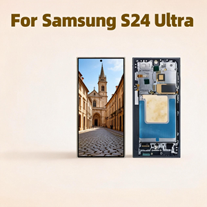 จอแสดงผลแบบสัมผัส Super OLED ของแท้ สำหรับ Galaxy S20 S21 S23 S24 Ultra ชุดจอ LCD สำหรับโทรศัพท์มือถือ Samsung - Product Image 5