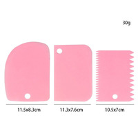 6 Spatules à Gâteau, Spatules à Crème et à Glaçage, Outils de Pâtisserie, Grattoir à Décoration de Gâteau, Accessoires de Cuisine