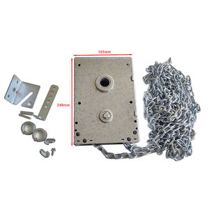 Les rampes à un pilier et les chariots à <span class=keywords><strong>palan</strong></span> à chaîne traversent les rails de la <span class=keywords><strong>porte</strong></span> de garage - Product Image 1