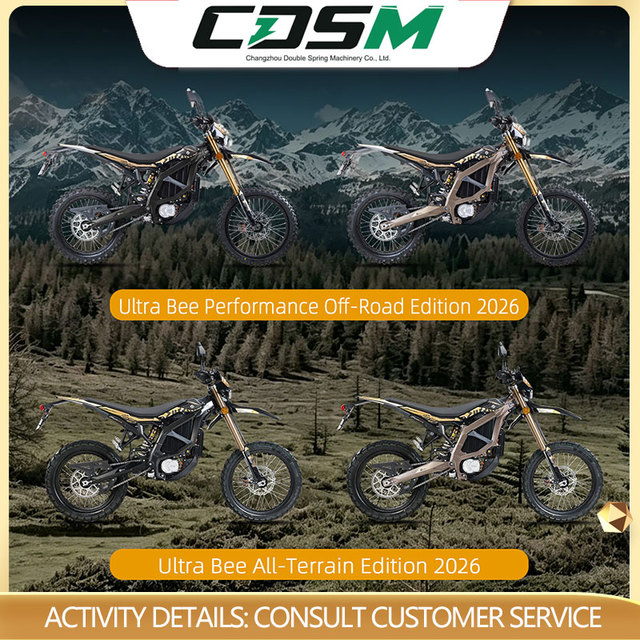 2026 Ultra Bee Racing Electric Dirt Bike 24500W Adult Off-road Brushless Motor High Performance Electric Motorcycles