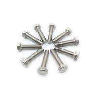 Vis à tête hexagonale, boulon de machine, fixateur industriel, fabrication directe, norme BS 4168-1, classe 4.8 6.8, acier au carbone oxydé noir