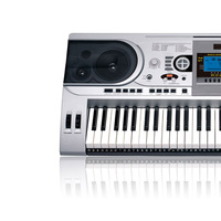 HUASHENG LCD Display 61 Keys Professional Electric Organ Simulation Keyboard 32 Maximum Polyphony Touch Electric Style Piano 200