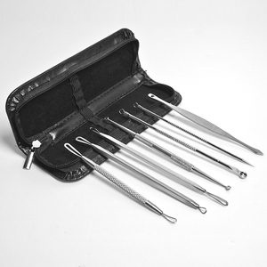 Chất Lượng Cao 7Pcs Mụn Đầu Đen Loại Bỏ Kim Thiết Lập Nhà Máy Bán Buôn Làm Sạch Sâu Da Mặt Công Cụ Chăm Sóc - Product Image 4