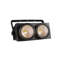 2X100W Blanc Chaud 2-en-1 Projecteur LED Par DJ Disco Party Effet Blinder pour Public, Lumières COB Wash, Éclairage Scénique et Matriciel à Vendre