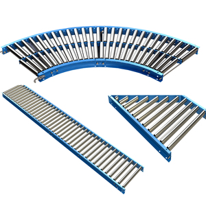 Băng tải máy bền nhiệm vụ nặng nề trọng lực thép Con lăn băng tải dây chuyền lắp ráp dây chuyền đóng gói để xử lý vật liệu - Product Image 3