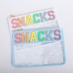 RTS pochettes de maquillage Transparent étanche Pvc toilette cosmétique lavage clair été voyage plat pochette filles femmes cosmétique sac - Product Image 4