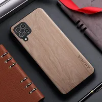 Coque pour Samsung Galaxy M53 M33 M23 M52 M42 M32 M22 M12 M51 M31 M31S M11 5G 4G motif bois de bambou housse pour coque M22 M32