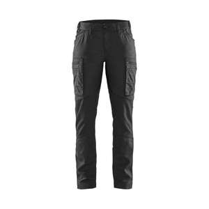 BLAKLADER - 715918459900D25 Women's Service <b>trousers</b> stretch <b>Black</b> - EAN 7330509813584 <b>WORK</b> <b>TROUSERS</b> <b>CARGO</b> <b>WORK</b> <b>TROUSERS</b> - Product Image 1