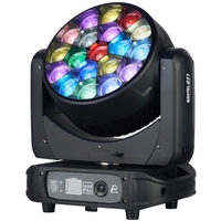 Projecteur LED motorisé B-Eye 19x40W RGBW avec zoom, contrôle DMX512, zoom 4-60x, rotation/inclinaison 540°, garantie 2 ans pour événements scéniques et discothèques