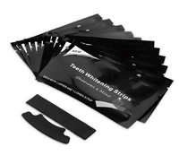 Hot Selling 7/14/21 Pcs Remove Tooth Stains Oral Refreshing Charcoal Teeth Whitening Black Strips for Home Use OEM