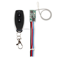 433mhz DC 3.6V-24V Micro récepteur relais sans fil RF télécommande interrupteur