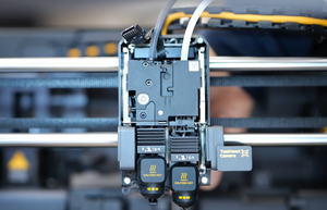 New X2D Combo Dual Nozzle Automatic Fast Print Speed 600mm/s Desktop Closed Multicolor Color FDM 3D <b>Printer</b> - Product Image 4