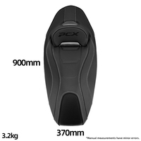 Coussin de siège confortable pour moto Honda PCX150 en cuir PU souple et confortable, mousse haute densité, vente en gros, version améliorée