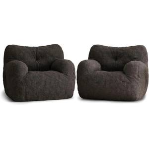 Achat à l'étranger à prix avantageux : Meubles Airbnb, canapé noir en tissu de qualité hôtelière, échantillons gratuits et livraison gratuite - Product Image 1