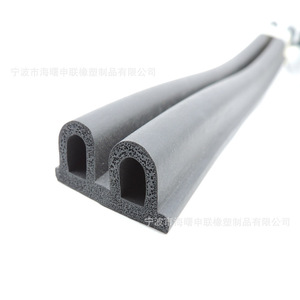 Epdm Foam <b>Sealing</b> Strips Square Hollow With Holes Durable For Door <b>Window</b> Accessories - Product Image 1